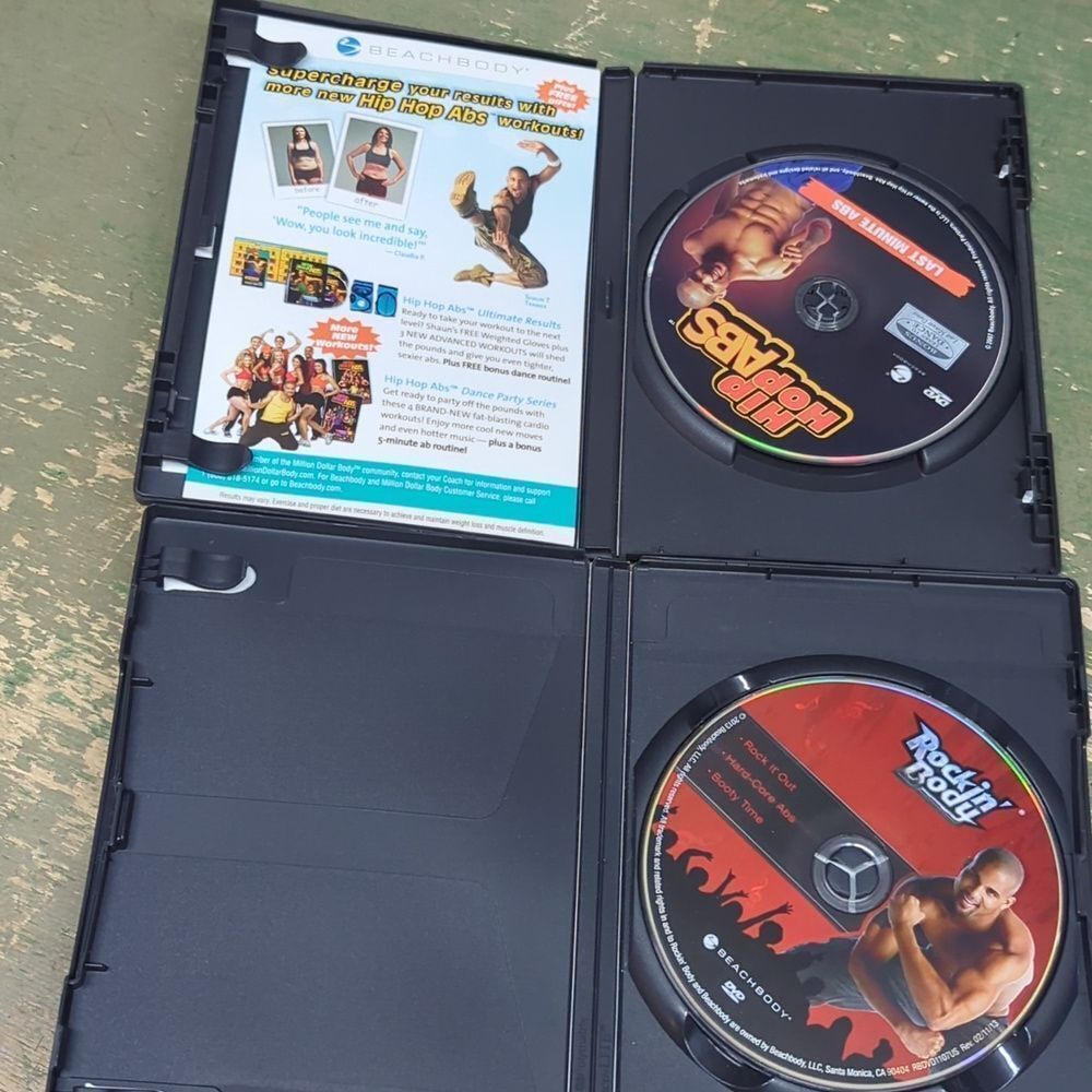 Beachbody Insanity and Hip Hop Abs DVD Collection - Picture 2 of 14